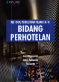 Metode Penelitian Kualitatif Bidang Perhotelan